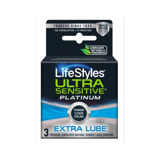 Lifestyles Sensitive Platinum 3`s | cutebutkinky.com
