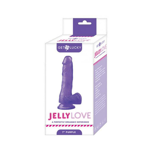 Get Lucky 7-inch Jelly Dong - Purple | cutebutkinky.com