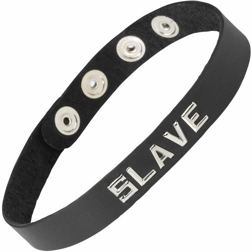 Spartacus Word Band Collar (slave) | cutebutkinky.com