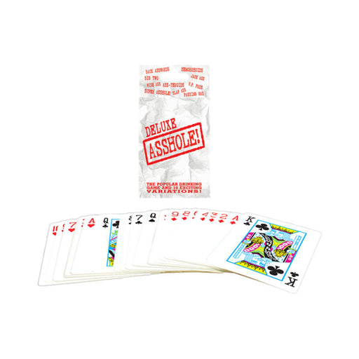 Deluxe Asshole Card Game Poker Size | cutebutkinky.com