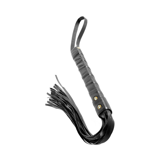 Fetish Fantasy First Time Flogger Black 20 Inches | cutebutkinky.com