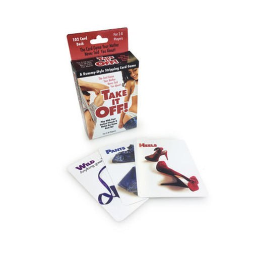 Take It Off, Stripping Card Game | cutebutkinky.com