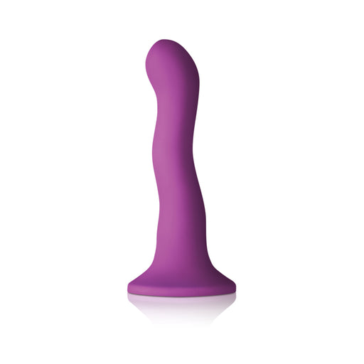 Colours - Wave - 6in Dildo - Purple | cutebutkinky.com