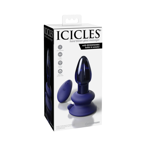 Icicles No. 85 With Rechargeable Vibrator & Remote | cutebutkinky.com