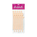 Bachelorette Party Favors 10-Piece Dicky Sipping Straws Beige