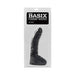 Basix Rubber Works Fat Boy 10 in. Dildo With Balls Black
