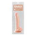 Basix Rubber Works 9 in. Suction Cup Dong With Balls Beige