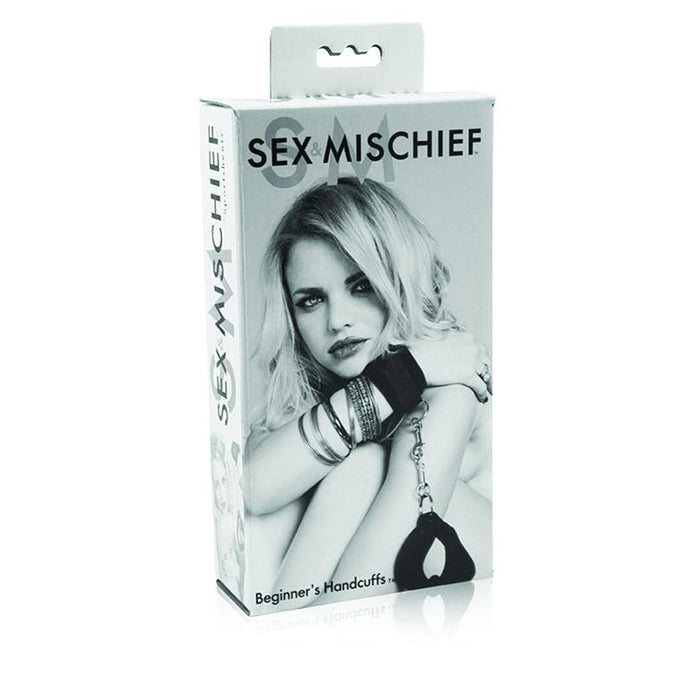 Sportsheets Sex & Mischief Beginner''s Handcuffs Black