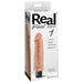 Real Feel Lifelike Toyz No. 1 Realistic 7.25 in. Vibrating Dildo Beige