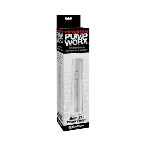 Pump Worx MEGA-VAC Power Pump Clear/White