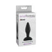Anal Fantasy Collection Mini Silicone Plug Black