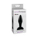 Anal Fantasy Collection Small Silicone Plug Black