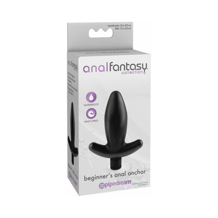 Anal Fantasy Collection Vibrating Beginner''s Anal Anchor Black