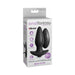 Anal Fantasy Collection Vibrating Remote Control Silicone Plug Black