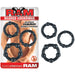 Ram Beaded Cockrings (Black)