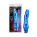 B Yours Vibe 7 Realistic 8.75 in. Vibrating Dildo Blue