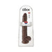 King Cock 14 in. Cock With Balls Realistic Suction Cup Dildo Brown
