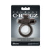 Fantasy C-Ringz Vibrating Silicone Super Ring With Bullet Black