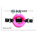 Sportsheets Sex & Mischief Silicone Lips Adjustable Open-Mouth Gag Pink