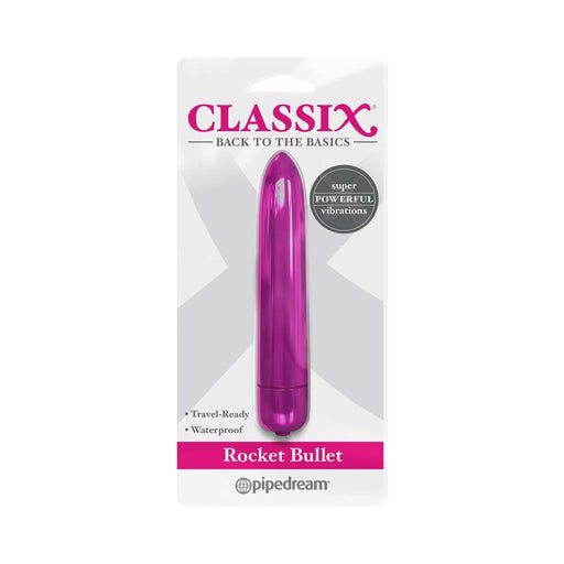 Classix Rocket Bullet Vibrator Pink