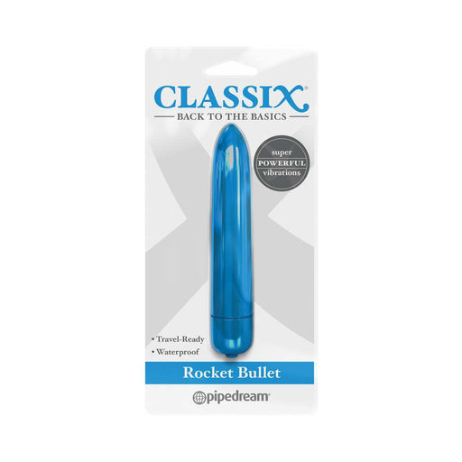 Classix Rocket Bullet Vibrator Blue