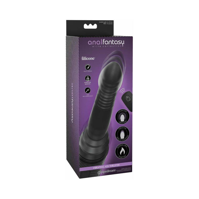 Anal Fantasy Elite Collection Vibrating Ass Thruster Black