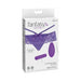 Fantasy For Her Crotchless Panty Thrill-Her & Vibrator Purple