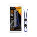 Stay Hard Silicone Double Loop Lasso/Bolo Cockring Blue