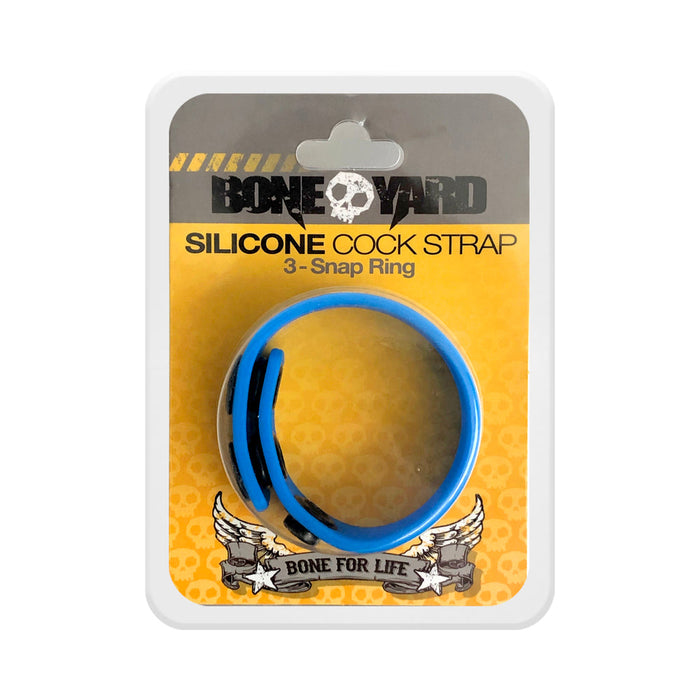 Boneyard Cock Strap Blue