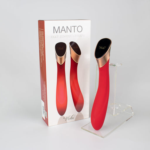Manto Touch Panel G-Spot Vibrator Red