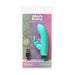 Powerbullet Alice''s Bunny Rechargeable Bullet Vibrator with Silicone Rabbit Sleeve Teal