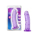 B Yours Plus Roar n'' Ride 8 in. Dildo Purple