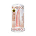 RealRock Realistic 6 in. Slim Dildo With Suction Cup Beige