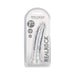 RealRock Crystal Clear Slim 7 in. Dildo Clear
