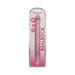 RealRock Crystal Clear Double Dong 18 in. Dual-Ended Dildo Pink