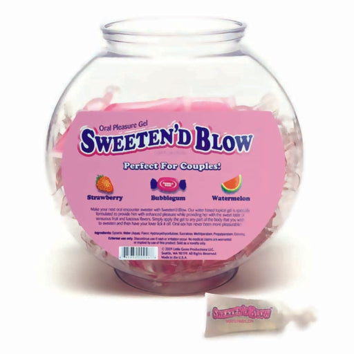 Sweenten''d Blow 66-Piece Fishbowl Display (3 Flavors)