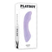 Playboy Euphoria Rechargeable Silicone G-Spot Vibrator Opal