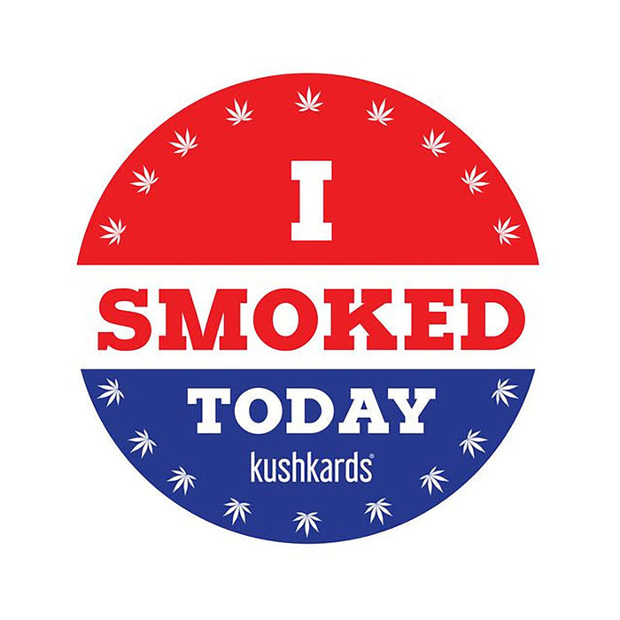 I Smoked Today Sticker 3-Pack