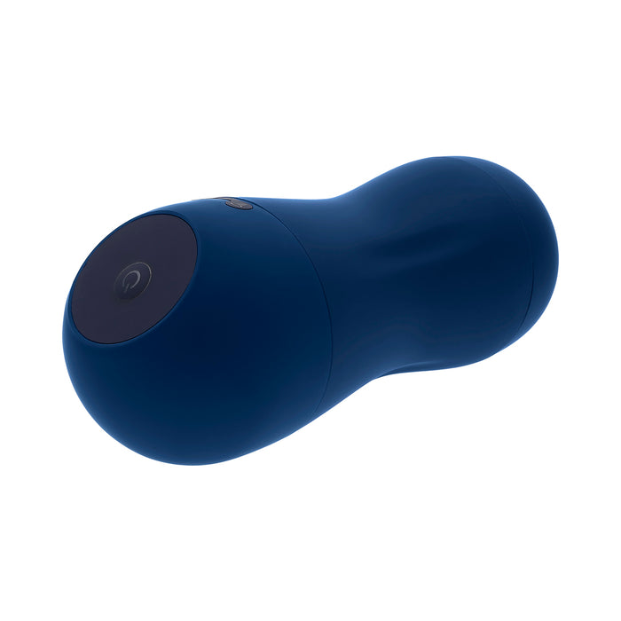 Playboy Gusto Rechargeable Sucking & Vibrating Stroker TPE Navy