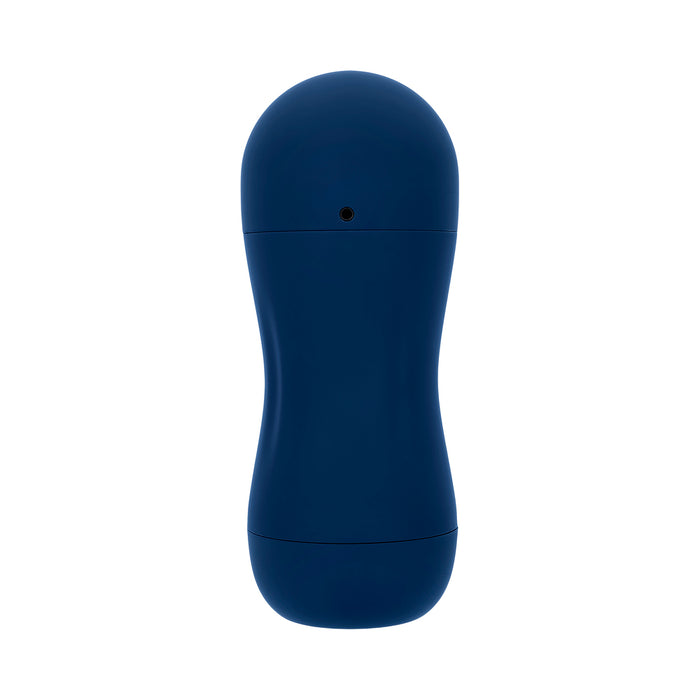 Playboy Gusto Rechargeable Sucking & Vibrating Stroker TPE Navy