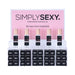 Simply Sexy Pheromone Perfume Oil Acrylic Display with Testers (36pcs)