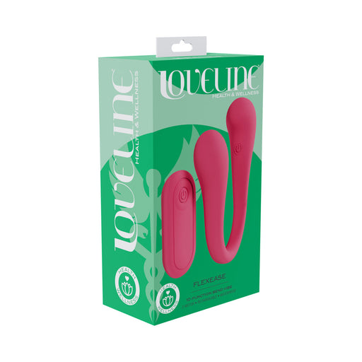 LoveLine FlexEase Bend Vibe Liquid Silicone Pink