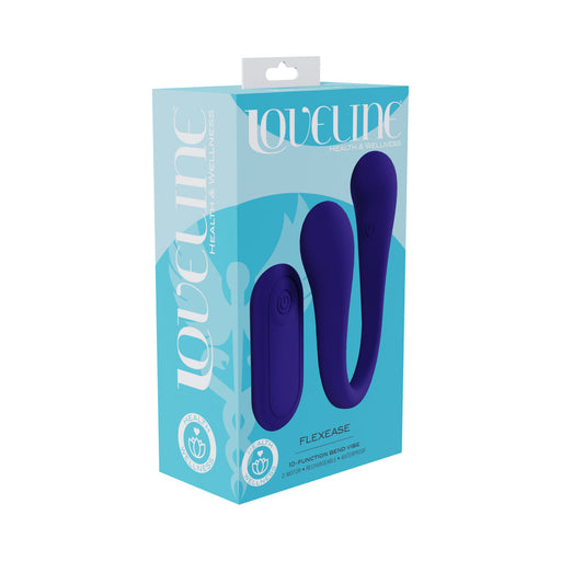LoveLine FlexEase Bend Vibe Liquid Silicone Purple