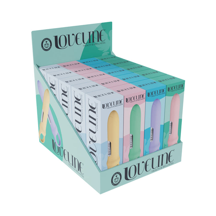 LoveLine Harmony Loop Grip Vibe Liquid Silicone 20-Piece Display