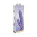 VIVE Fronda Rechargeable G-Spot and Tapping Leaf Clit Stimulator Lavender