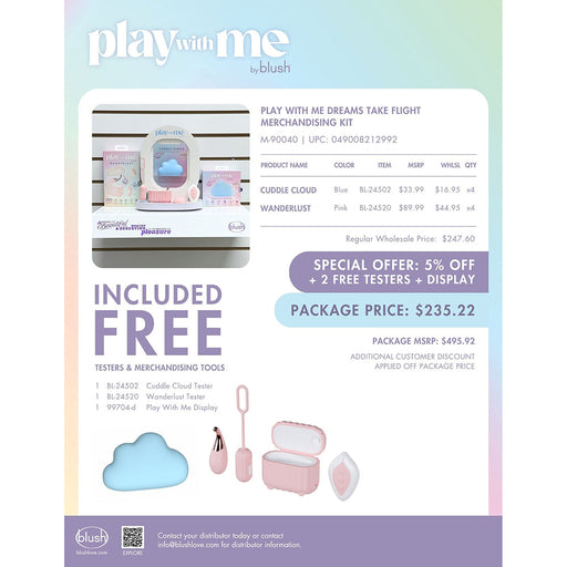 Play With Me Dreams Take Flight Merchandising Kit