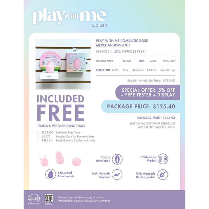 Play With Me Romantic Rose Merchandising Kit