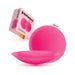 Pastease Halos Reusable Sticky Adhesive Silicone Nipple Cover Neon Pink Glow-in-the-Dark Large D+ Cup