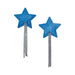 Pastease Tassel Pasties: Denim Star Pastease with Long Rhinestone Tassel