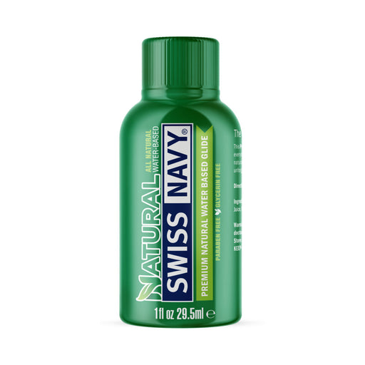 Swiss Navy Natural Lubricant 1 oz. 50ct Bowl